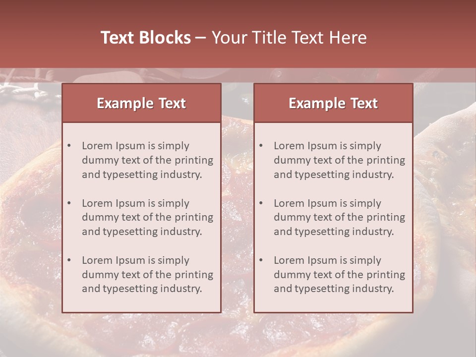 Pizza PowerPoint Template