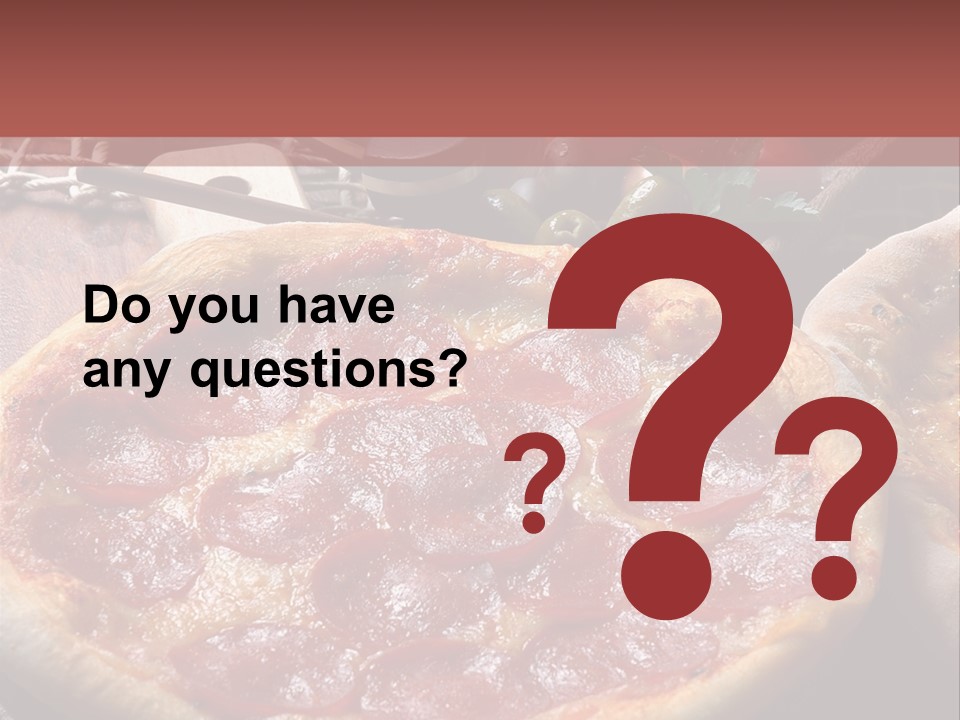 Pizza PowerPoint Template