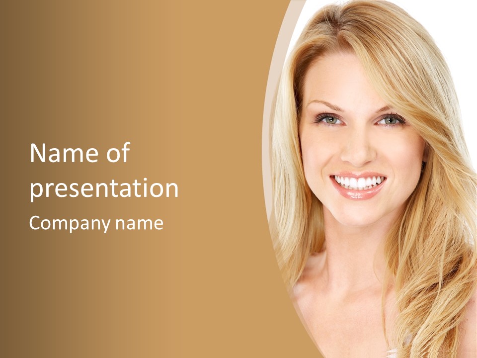 Cosmetic Dentistry PowerPoint Template