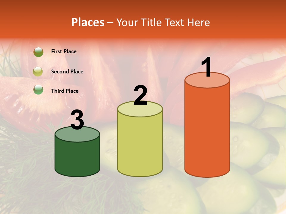 Close Green Juicy PowerPoint Template