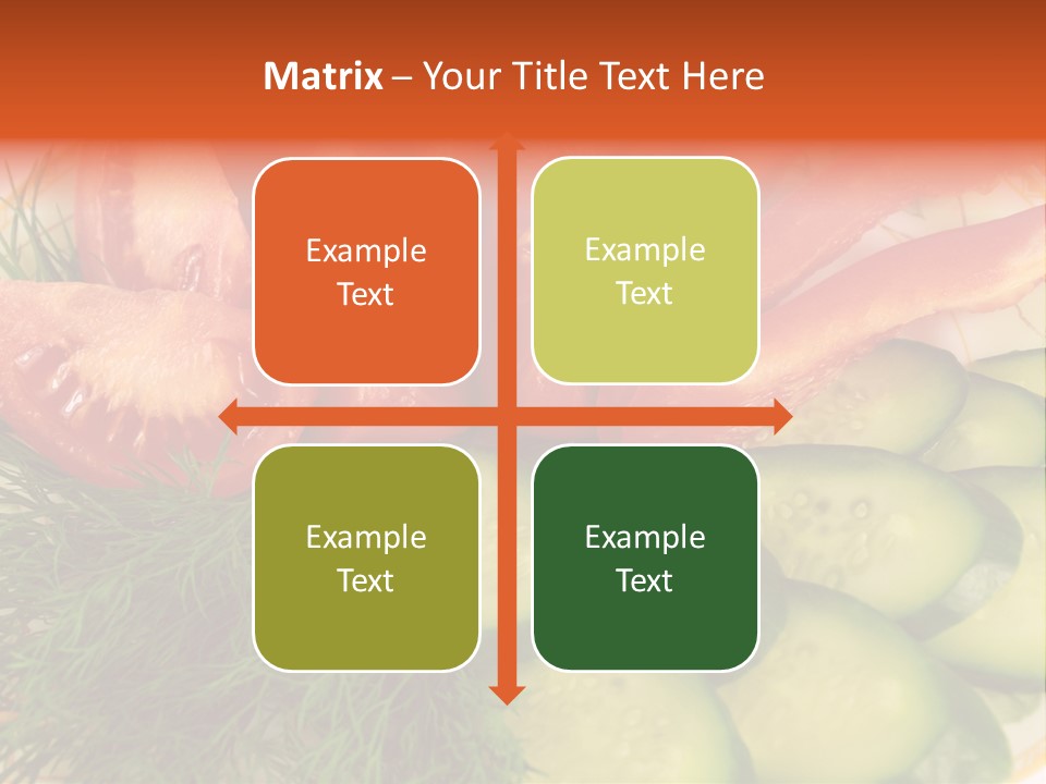 Close Green Juicy PowerPoint Template