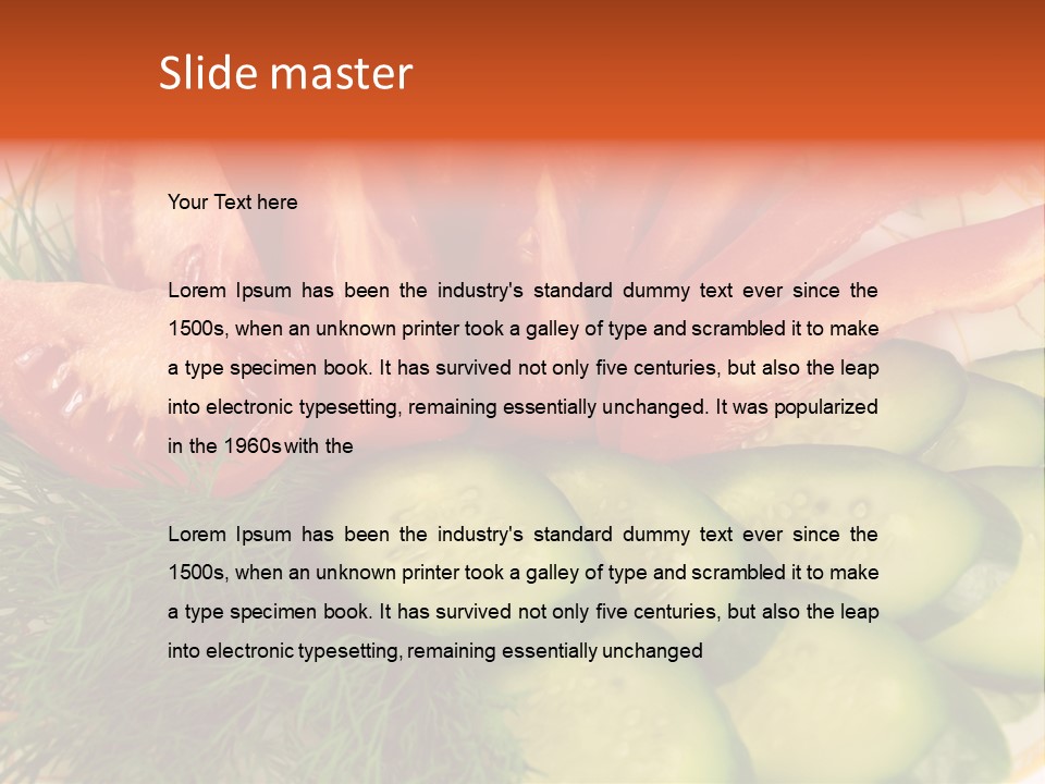 Close Green Juicy PowerPoint Template