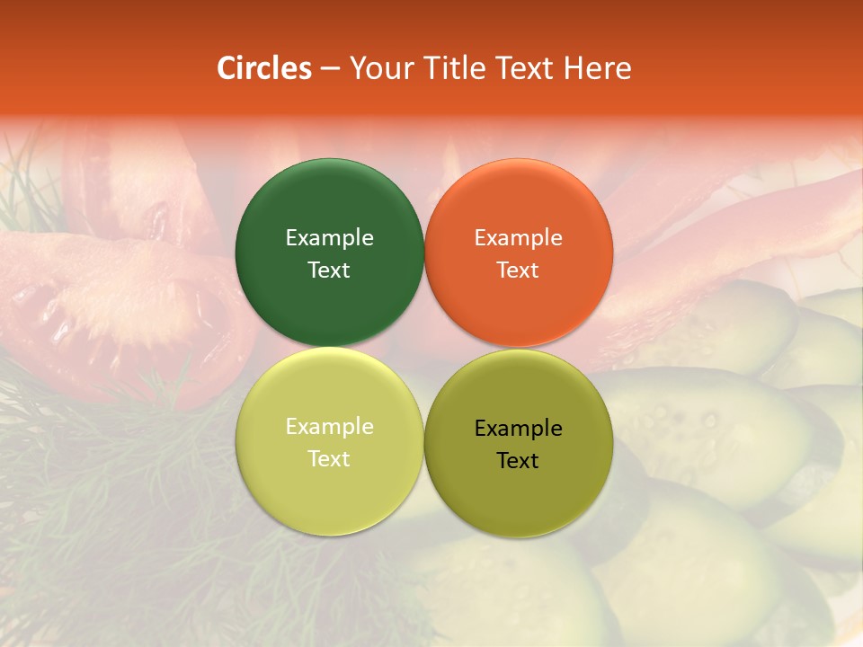 Close Green Juicy PowerPoint Template