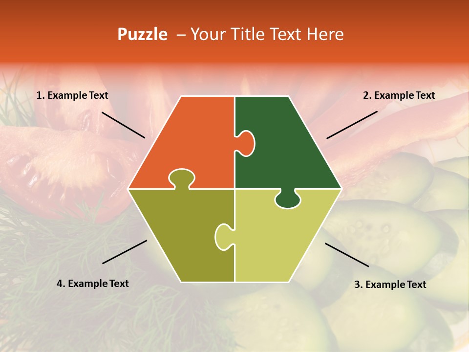 Close Green Juicy PowerPoint Template