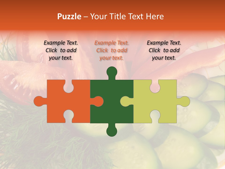 Close Green Juicy PowerPoint Template