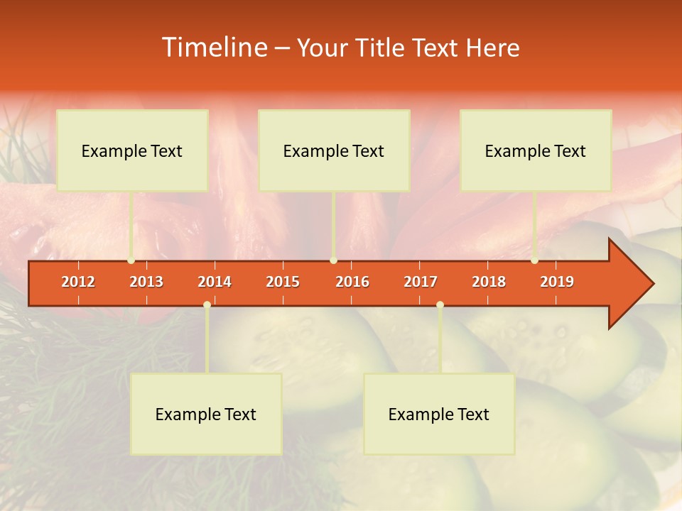 Close Green Juicy PowerPoint Template