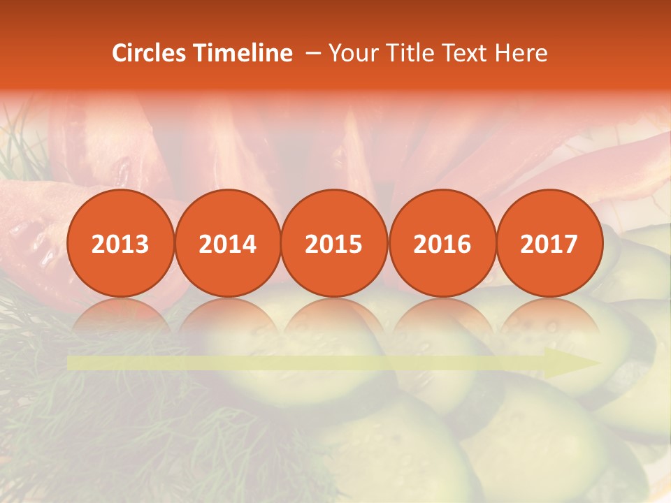 Close Green Juicy PowerPoint Template