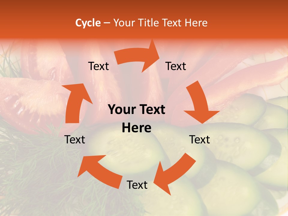 Close Green Juicy PowerPoint Template