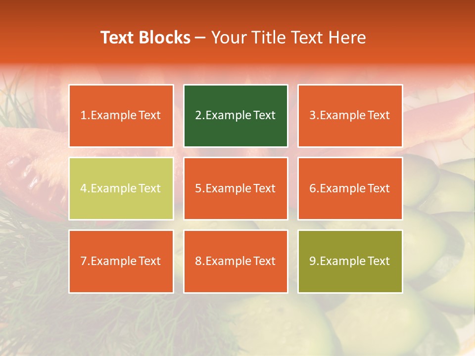 Close Green Juicy PowerPoint Template