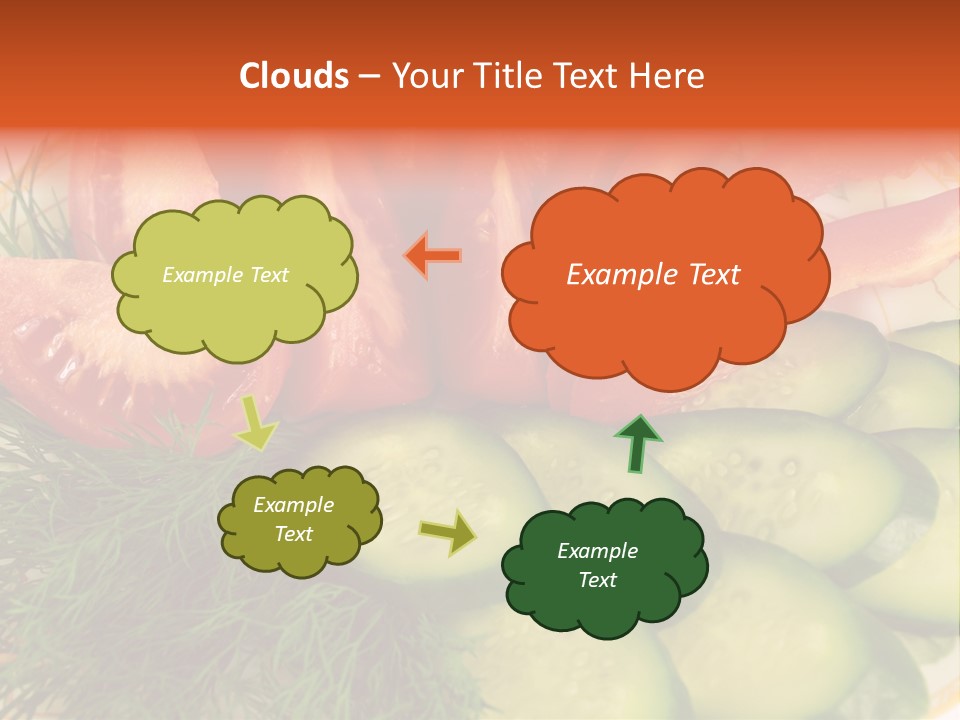Close Green Juicy PowerPoint Template