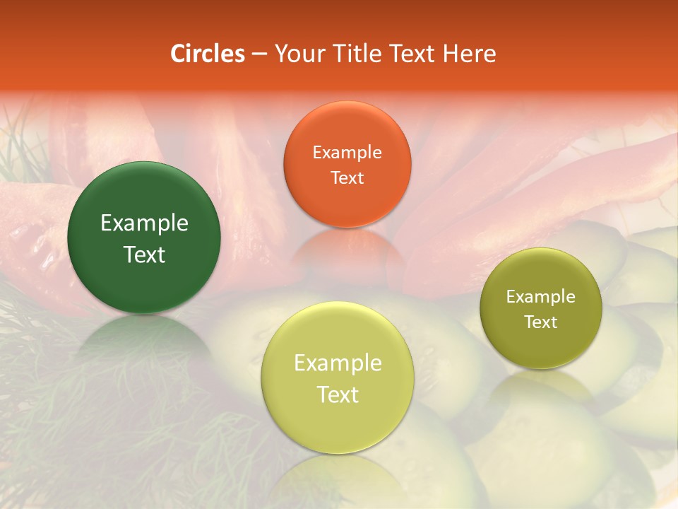 Close Green Juicy PowerPoint Template