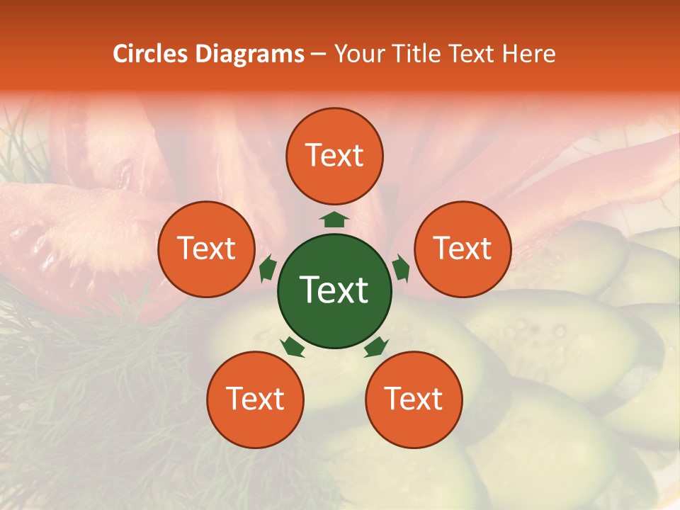 Close Green Juicy PowerPoint Template