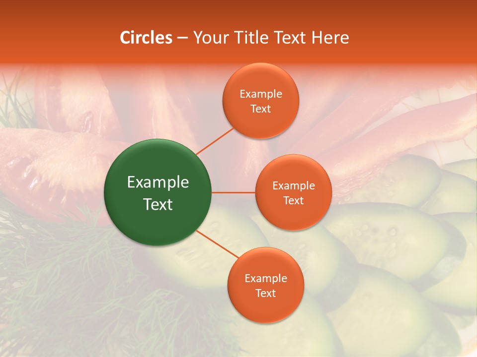 Close Green Juicy PowerPoint Template