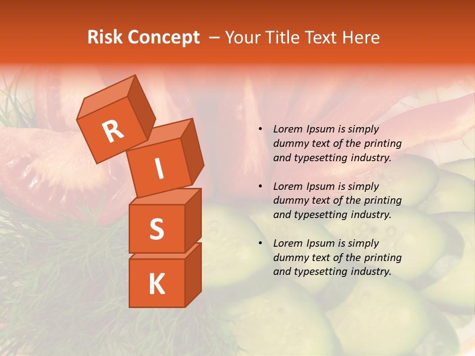 Close Green Juicy PowerPoint Template