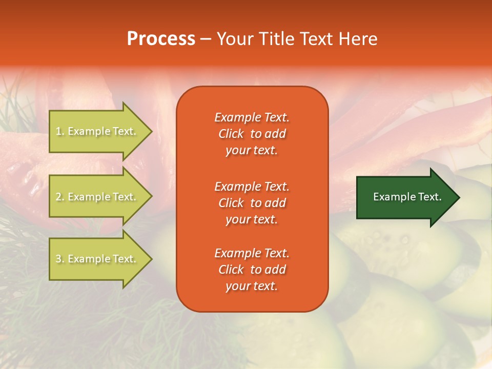 Close Green Juicy PowerPoint Template