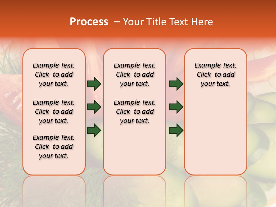 Close Green Juicy PowerPoint Template