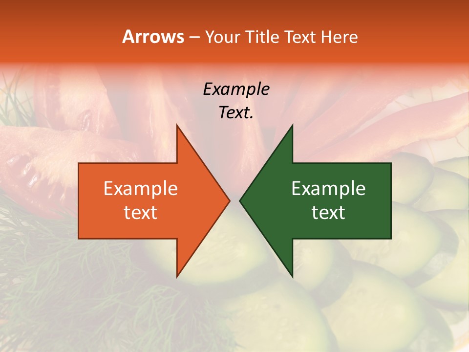 Close Green Juicy PowerPoint Template