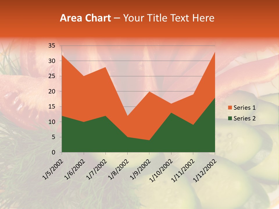 Close Green Juicy PowerPoint Template