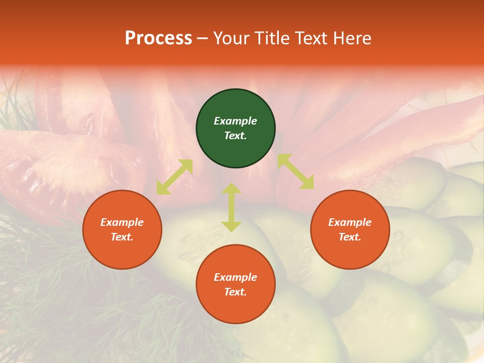 Close Green Juicy PowerPoint Template
