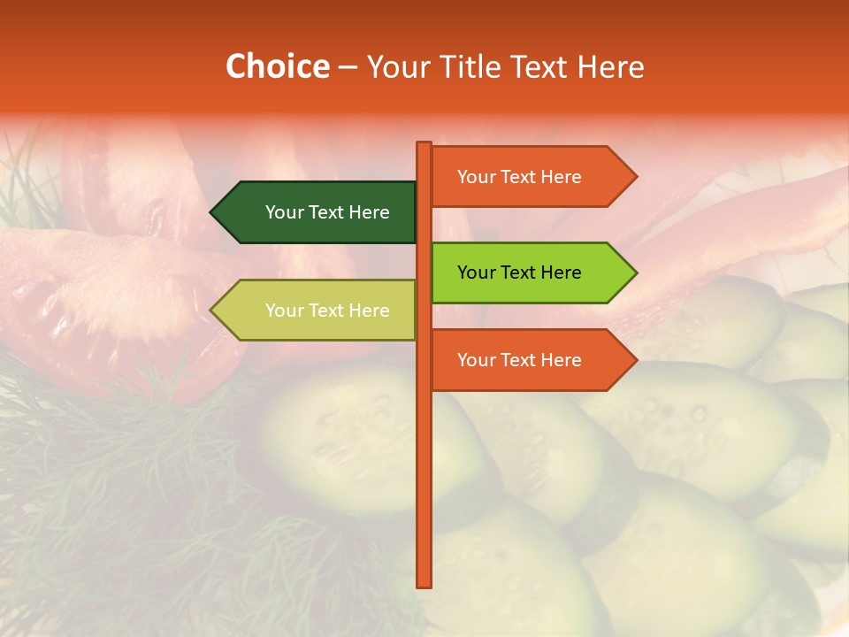 Close Green Juicy PowerPoint Template
