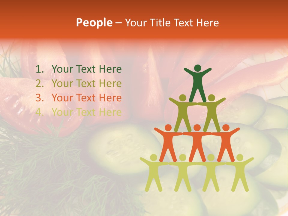 Close Green Juicy PowerPoint Template