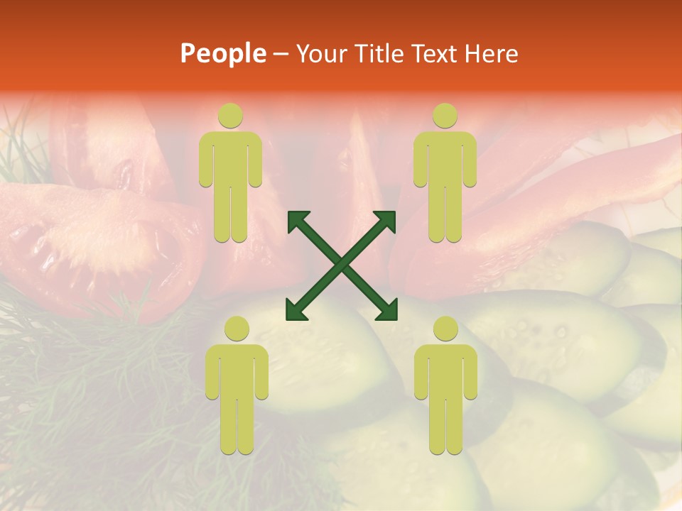 Close Green Juicy PowerPoint Template