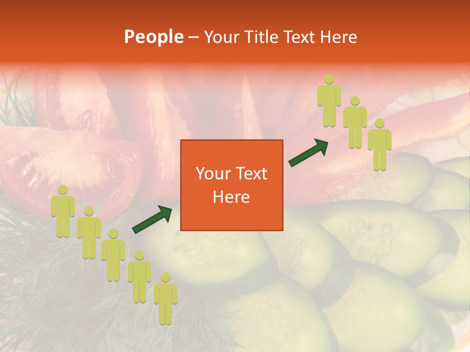 Close Green Juicy PowerPoint Template