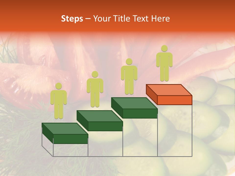Close Green Juicy PowerPoint Template