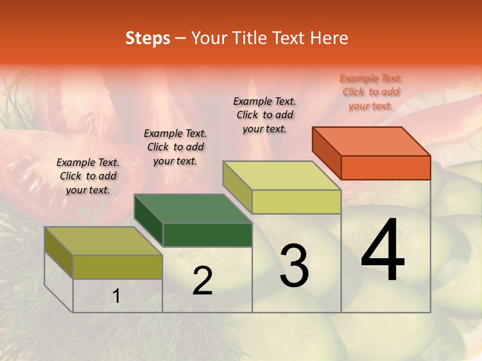 Close Green Juicy PowerPoint Template