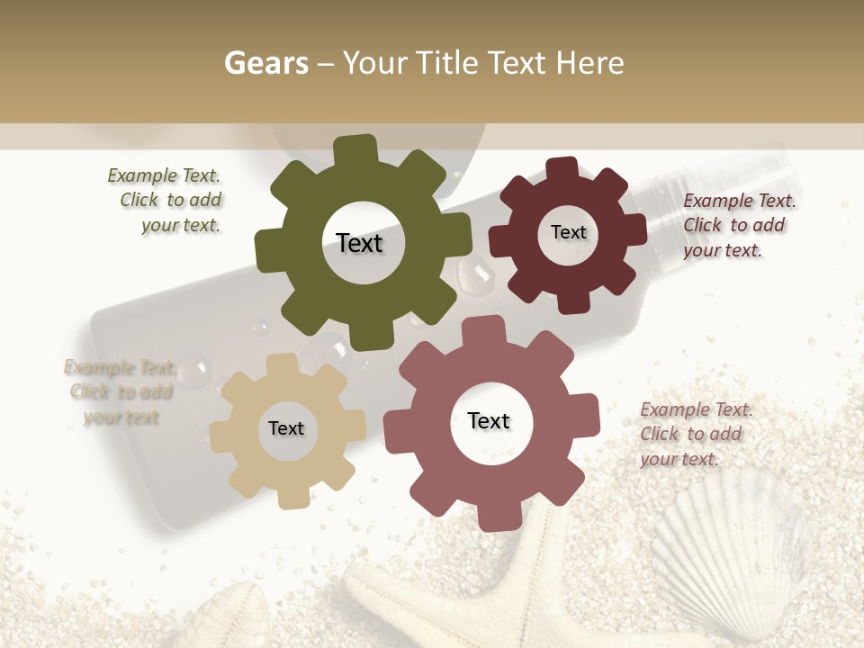 Lounge Del Mar PowerPoint Template