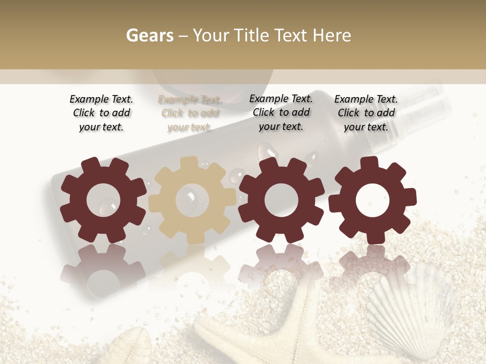 Lounge Del Mar PowerPoint Template