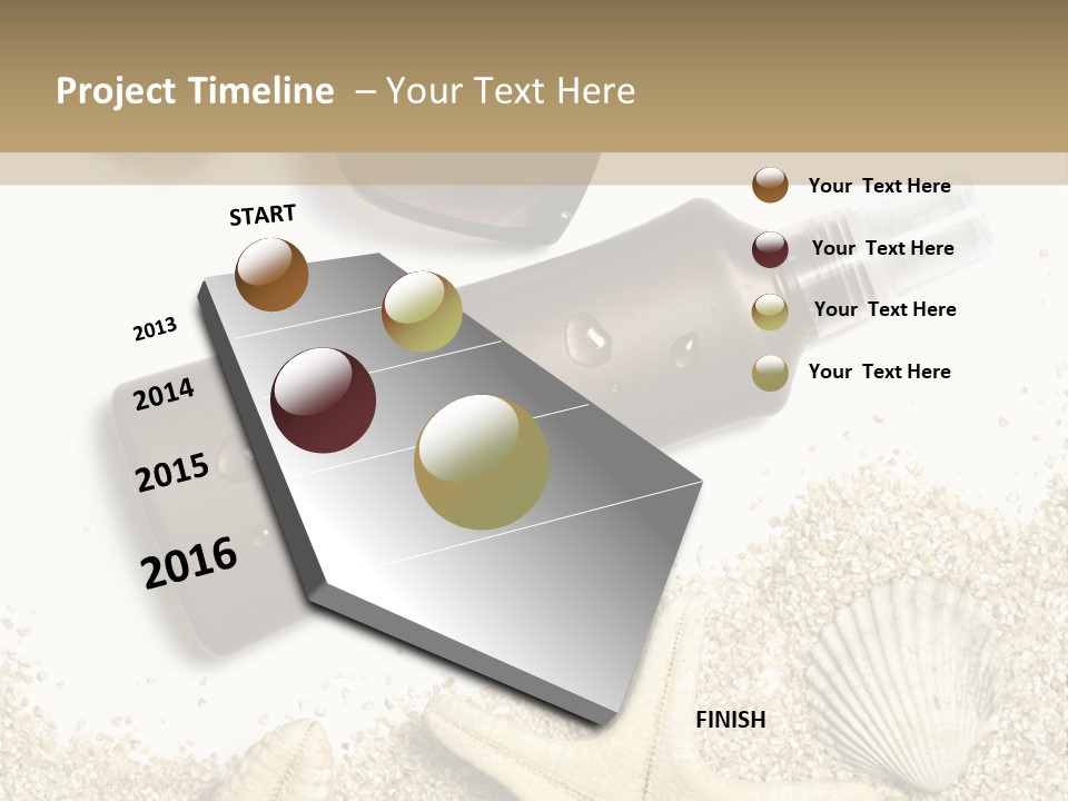 Lounge Del Mar PowerPoint Template