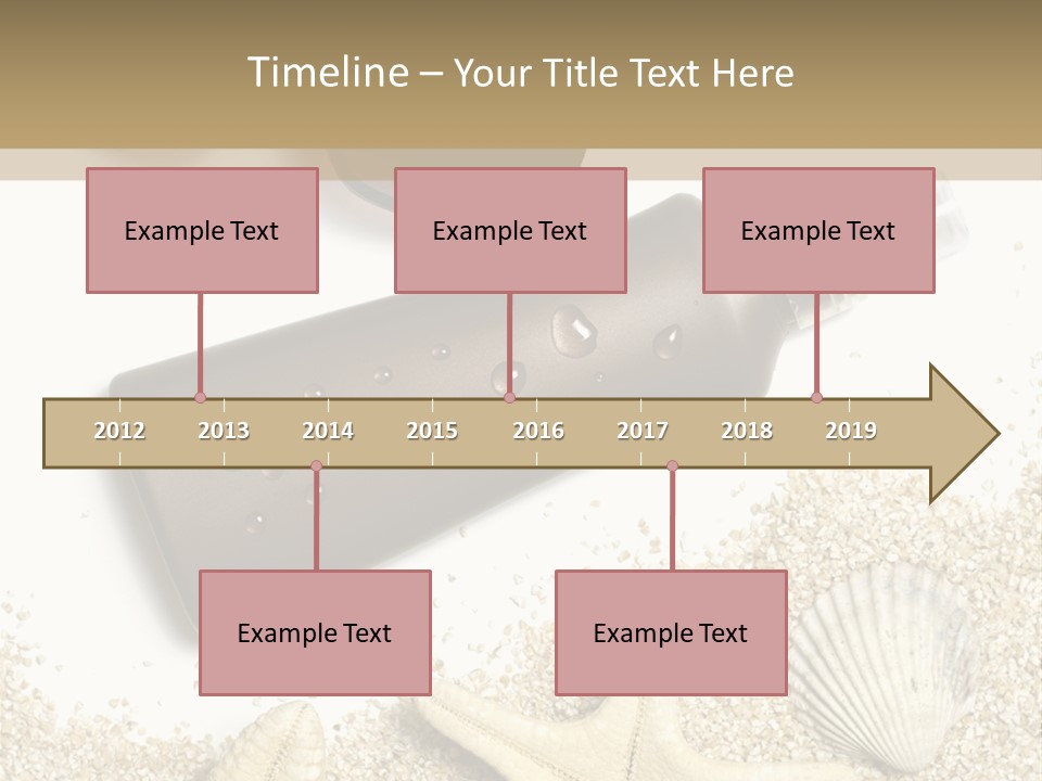Lounge Del Mar PowerPoint Template