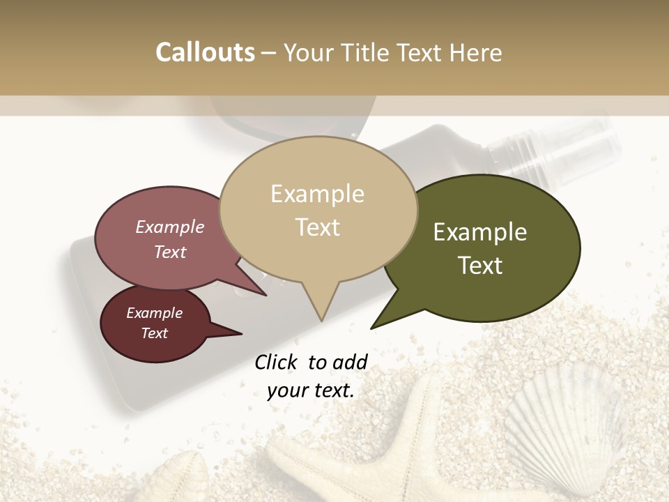 Lounge Del Mar PowerPoint Template