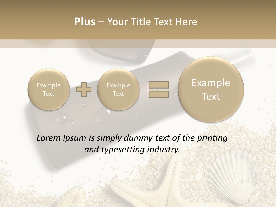 Lounge Del Mar PowerPoint Template