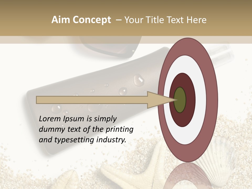 Lounge Del Mar PowerPoint Template