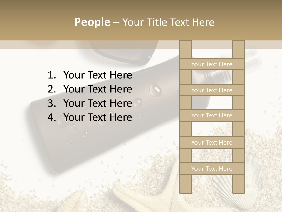 Lounge Del Mar PowerPoint Template
