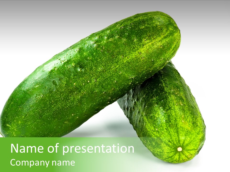 Veggie Twister PowerPoint Template