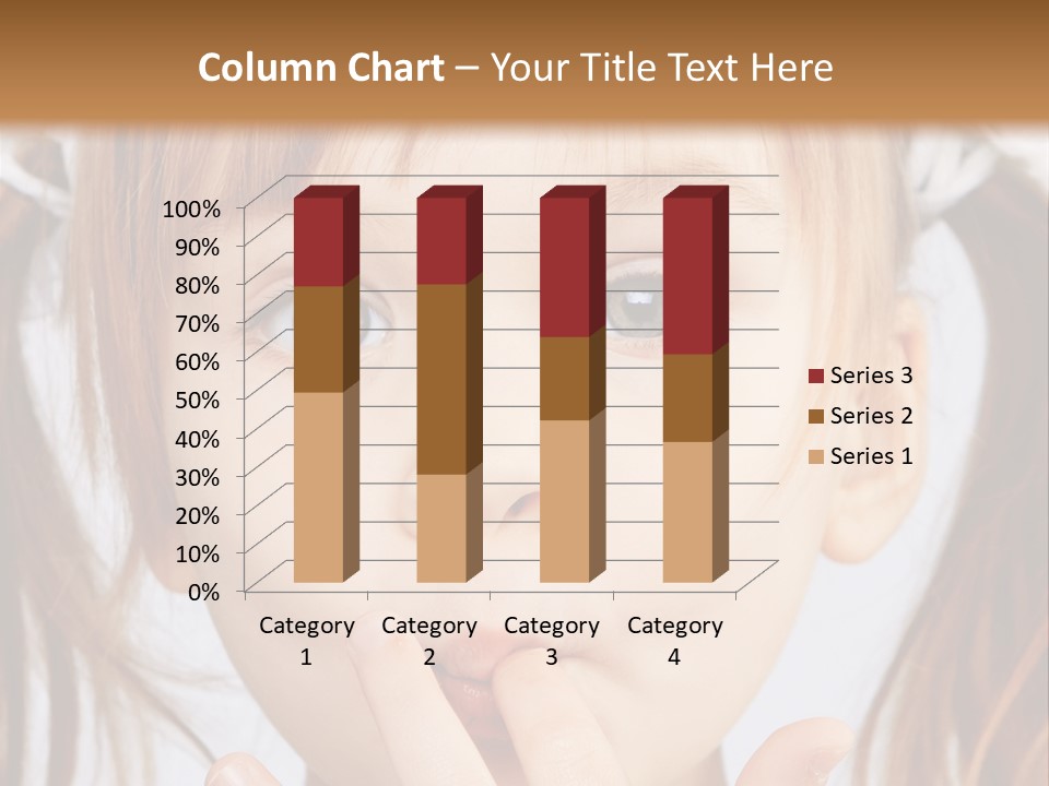 Lovely Little Girl PowerPoint Template