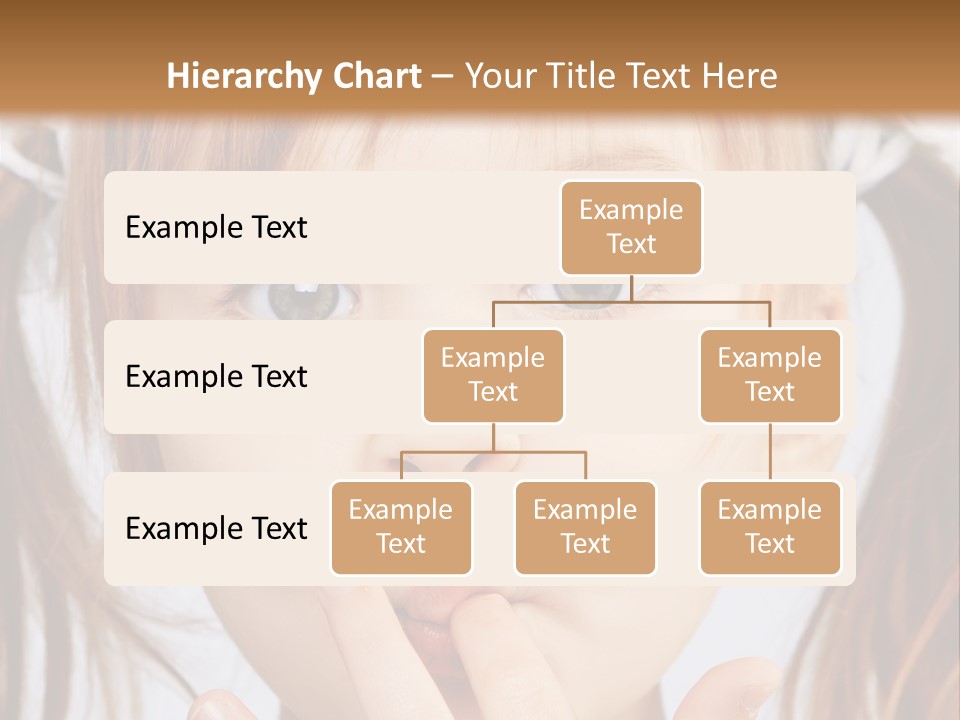 Lovely Little Girl PowerPoint Template
