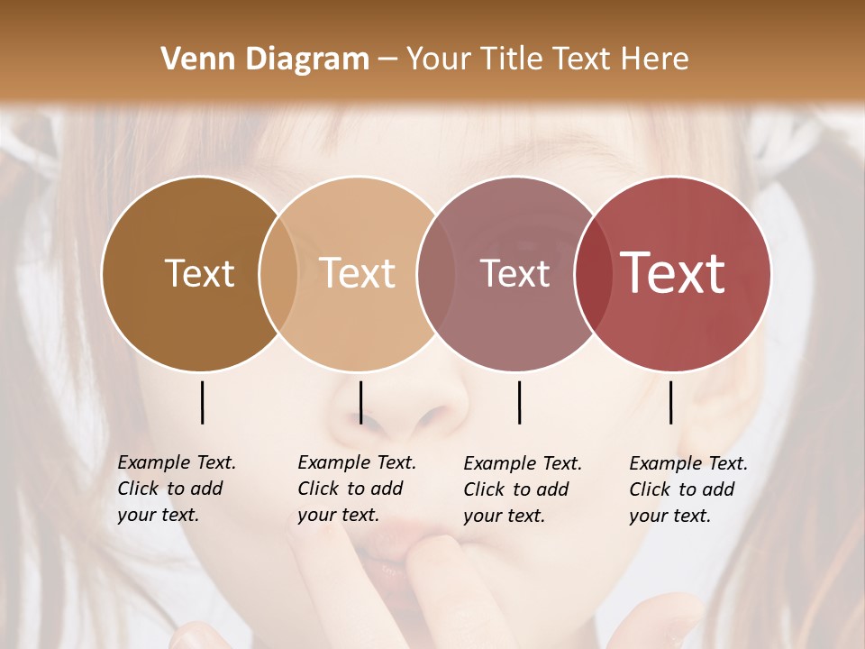 Lovely Little Girl PowerPoint Template