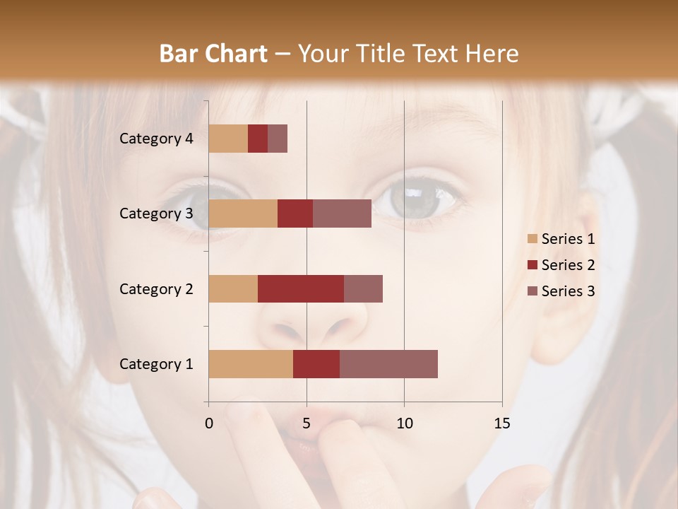 Lovely Little Girl PowerPoint Template