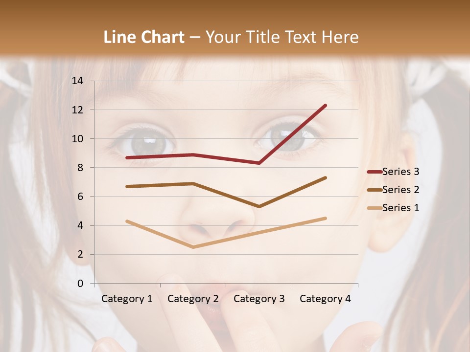 Lovely Little Girl PowerPoint Template