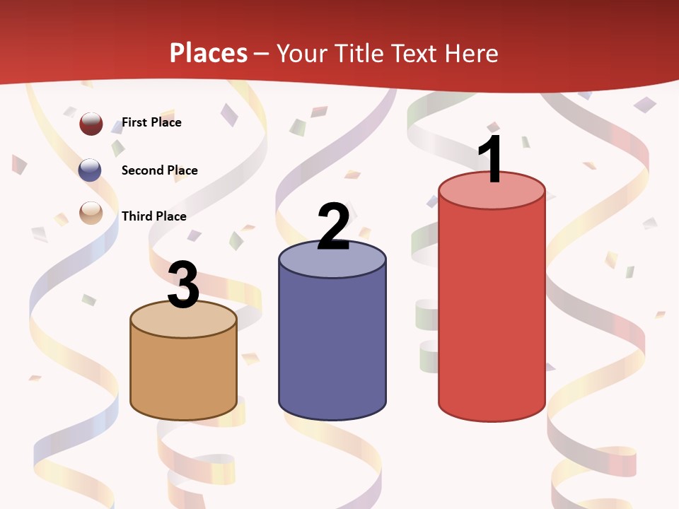 Party Streamers PowerPoint Template