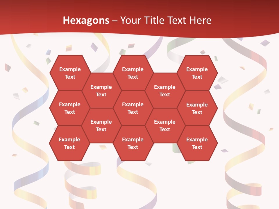 Party Streamers PowerPoint Template