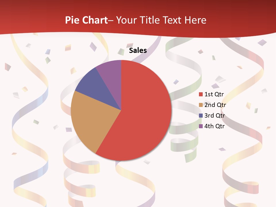 Party Streamers PowerPoint Template