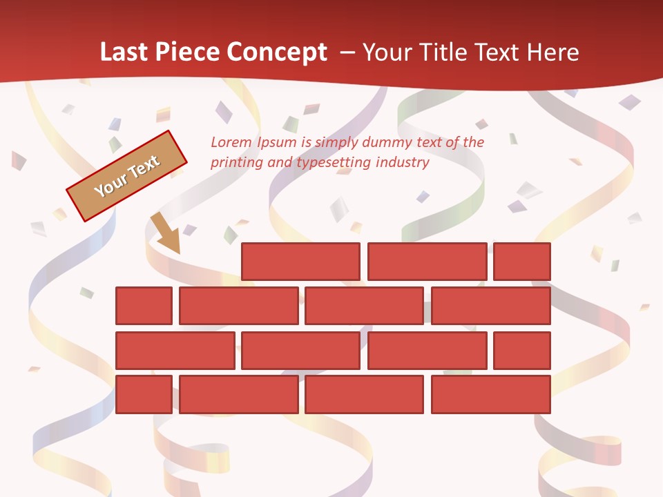 Party Streamers PowerPoint Template