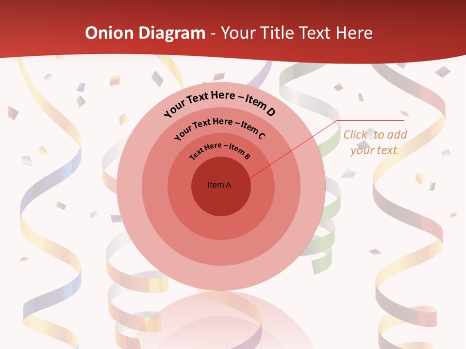 Party Streamers PowerPoint Template