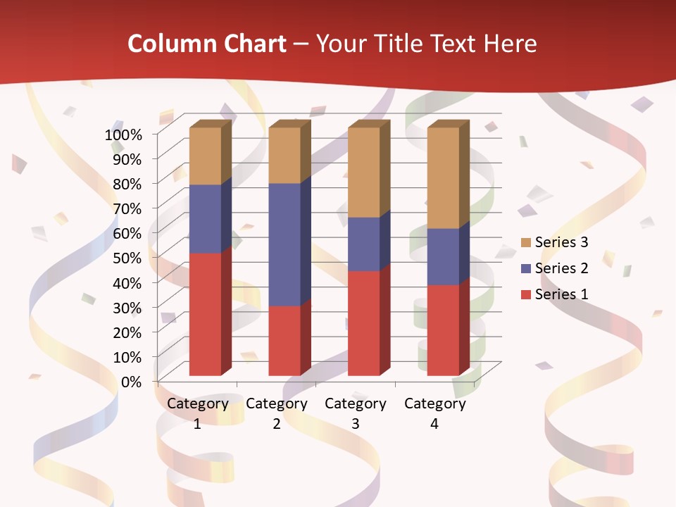 Party Streamers PowerPoint Template