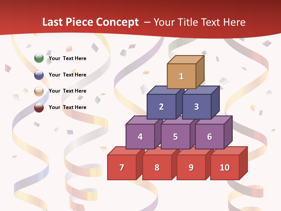 Party Streamers PowerPoint Template